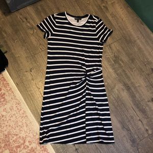 Banana Republic shirt dress with fake knot on side
